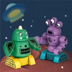 Smart Builders Ruimte Monster Speelgoed 5-in-1 Set - Magnetische Bouwset - 1.5-5 Jaar Jongens Meisjes 13 Smart Builders Ruimte Monster Speelgoed 5-in-1 Set - Magnetische Bouwset - 1.5-5 Jaar Jongens Meisjes -bouwsets Verkoopwinkel 550x548 10