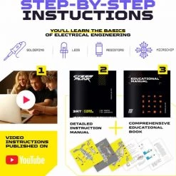 Geekclub - Scout Recon + Tools - Complete Starter Kit - Solderen - Electronica -bouwsets Verkoopwinkel 550x548 8