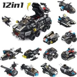 Panlos Brick Panlos ME-set (25 In 1) - Bouwset - Compatibel Met Grote Merken - Politie - Helicopter - Auto - Truck -bouwsets Verkoopwinkel 550x549 19