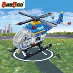 BanBao Bouwpakket - Politiehelikopter -bouwsets Verkoopwinkel 550x550 1