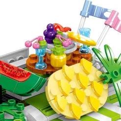 Zhe Gao Nanoblock, Brickkies®, Fruitwagen, 604 Bouwblokjes -bouwsets Verkoopwinkel 550x550 118