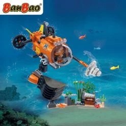 BanBao Eenpersoon Schatten Onderzeeër-7413 10 BanBao Eenpersoon Schatten Onderzeeër-7413 -bouwsets Verkoopwinkel 550x550 140