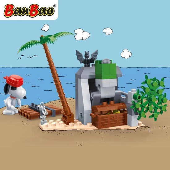 Banbao Snoopy Onbewoond Eiland-7520 4 Banbao Snoopy Onbewoond Eiland-7520 - Afbeelding 4