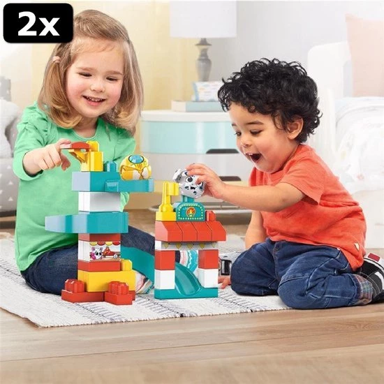 2x Mega Bloks Speelhuis - Constructiespeelgoed 9 2x Mega Bloks Speelhuis - Constructiespeelgoed - Afbeelding 9