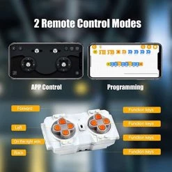 DW4Trading Bulldozer - 4 Motoren Draadloos - 1002 Stukjes - Compatibel Met Grote Merken 11 DW4Trading Bulldozer - 4 Motoren Draadloos - 1002 Stukjes - Compatibel Met Grote Merken -bouwsets Verkoopwinkel 550x550 208