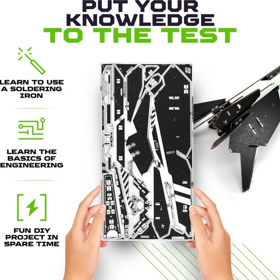 Geekclub - Wipe Racer - Excl. Tools - Solderen - Electronica 5 Geekclub - Wipe Racer - Excl. Tools - Solderen - Electronica - Afbeelding 5