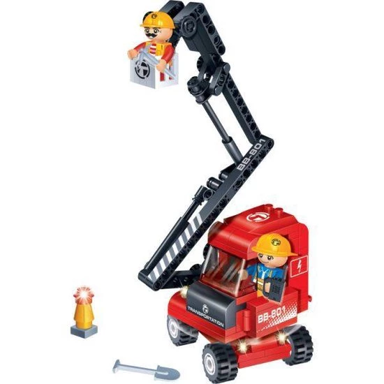 BanBao Transport Hoogwerker - 8779 2 BanBao Transport Hoogwerker - 8779 - Afbeelding 2