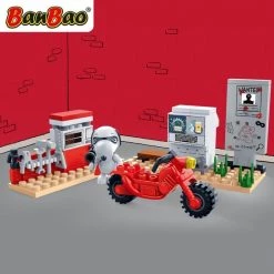 BanBao Snoopy Motor Werkplaats-7532 8 BanBao Snoopy Motor Werkplaats-7532 -bouwsets Verkoopwinkel 550x550 273