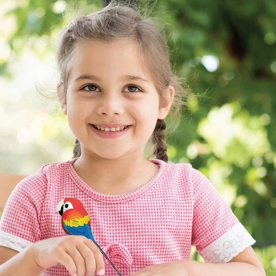 Eugy Modelbouwset Parrot Junior 4,8 X 5,6 Cm Karton 7-delig 3 Eugy Modelbouwset Parrot Junior 4,8 X 5,6 Cm Karton 7-delig - Afbeelding 3