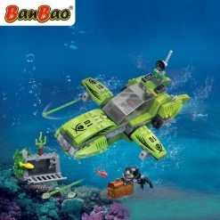 Banbao Groene Schatten Onderzeeër-7412 -bouwsets Verkoopwinkel 550x550 283