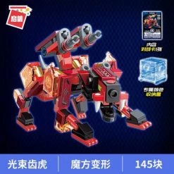 Qman 41221 Creator - Magic Cube Sabeltandtijger - 145 Onderdelen - Bouwdoos