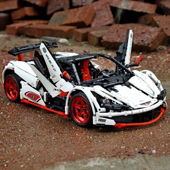 Mould King 13067 Icarus Supercar (RC) - Supercar - Compatible Met De Bekende Merken - Motoren, Accu, Afstandsbediening - Bouwset, Constructieset - 1928 Onderdelen - Mouldking 8 Mould King 13067 Icarus Supercar (RC) - Supercar - Compatible Met De Bekende Merken - Motoren, Accu, Afstandsbediening - Bouwset, Constructieset - 1928 Onderdelen - Mouldking - Afbeelding 8