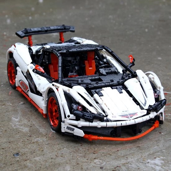 Mould King 13067 Icarus Supercar (RC) - Supercar - Compatible Met De Bekende Merken - Motoren, Accu, Afstandsbediening - Bouwset, Constructieset - 1928 Onderdelen - Mouldking 9 Mould King 13067 Icarus Supercar (RC) - Supercar - Compatible Met De Bekende Merken - Motoren, Accu, Afstandsbediening - Bouwset, Constructieset - 1928 Onderdelen - Mouldking - Afbeelding 9