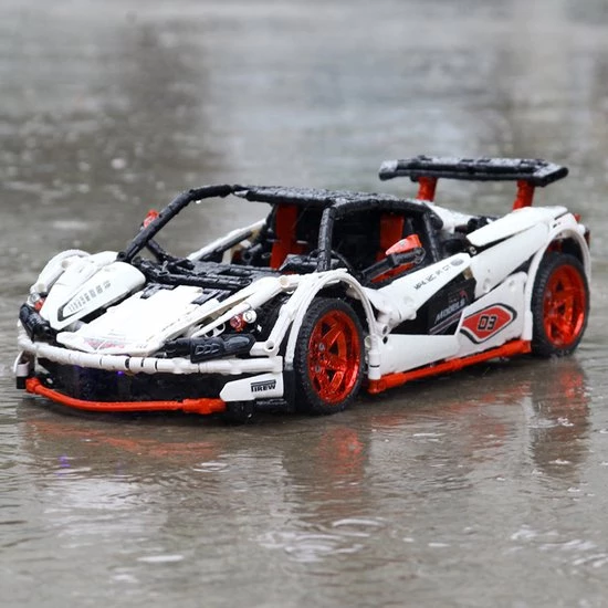 Mould King 13067 Icarus Supercar (RC) - Supercar - Compatible Met De Bekende Merken - Motoren, Accu, Afstandsbediening - Bouwset, Constructieset - 1928 Onderdelen - Mouldking 15 Mould King 13067 Icarus Supercar (RC) - Supercar - Compatible Met De Bekende Merken - Motoren, Accu, Afstandsbediening - Bouwset, Constructieset - 1928 Onderdelen - Mouldking - Afbeelding 15