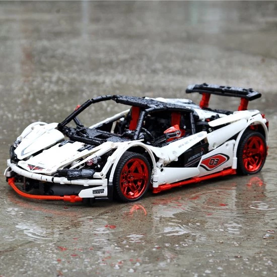 Mould King 13067 Icarus Supercar (RC) - Supercar - Compatible Met De Bekende Merken - Motoren, Accu, Afstandsbediening - Bouwset, Constructieset - 1928 Onderdelen - Mouldking 20 Mould King 13067 Icarus Supercar (RC) - Supercar - Compatible Met De Bekende Merken - Motoren, Accu, Afstandsbediening - Bouwset, Constructieset - 1928 Onderdelen - Mouldking - Afbeelding 20