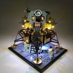 Merkloos Lunar Module Eagle- Modelbouwsets, Hobbybouwspeelgoed Voor Kinderen En Kinderen En Volwassenen, Modelverf En Accessoires