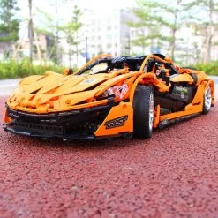 Mould King 13090 P1 Supercar (gemotoriseerd) - Compatible Met De Bekende Merken - DIY - Bouwset, Constructieset - 3228 Onderdelen - Mouldking