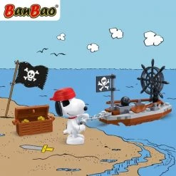 BanBao Snoopy Piratenbootje-7521 -bouwsets Verkoopwinkel 550x550 392