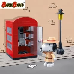 BanBao Snoopy Telefooncel Geheimagent-7528 -bouwsets Verkoopwinkel 550x550 394