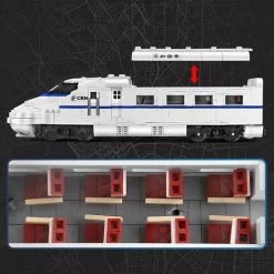 DW4Trading Crh2 High Speed Trein - Draadloos Bestuurbaar - 1808 Stukjes - Compatibel Met Grote Merken 12 DW4Trading Crh2 High Speed Trein - Draadloos Bestuurbaar - 1808 Stukjes - Compatibel Met Grote Merken -bouwsets Verkoopwinkel 550x550 55