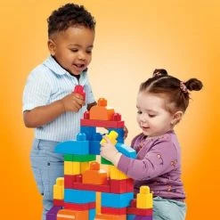 Mega Bloks First Builders 60 Maxi Blokken Met Tas Blauw - Contructiespeelgoed -bouwsets Verkoopwinkel 550x550 73