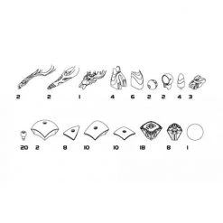 Geomag Kor Proteon Blatta Blauw/oranje 103-delig -bouwsets Verkoopwinkel 550x550 95