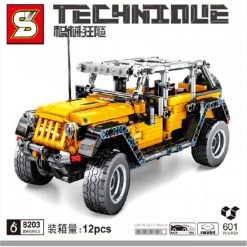 SY By Sembo SY 8203 - Jeep Rubicon - 601 Onderdelen - Technic - Bouwdoos