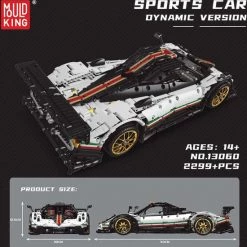 Mould King 13060 Supercar (gemotoriseerd) - Compatible Met De Bekende Merken - DIY - Bouwset, Constructieset - 2299 Onderdelen - Mouldking -bouwsets Verkoopwinkel 550x558 2