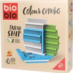 Bioblo - Colour Combo Friend Ship - 40 Blocks -bouwsets Verkoopwinkel 550x561