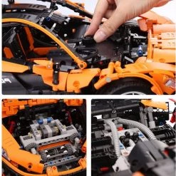 Mould King 13090 P1 Supercar (gemotoriseerd) - Compatible Met De Bekende Merken - DIY - Bouwset, Constructieset - 3228 Onderdelen - Mouldking -bouwsets Verkoopwinkel 550x561 3
