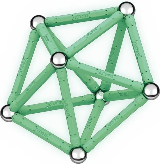 Geomag Glow Set Recycled - 60-delig 8 Geomag Glow Set Recycled - 60-delig - Afbeelding 8