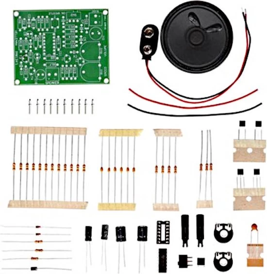 Whadda Exciting Electronics Whadda Uitgebreide Opname-En Weergavemodule Met Ingebouwde Microfoon - Soldeerkit - Velleman - Kit 2 Whadda Exciting Electronics Whadda Uitgebreide Opname-En Weergavemodule Met Ingebouwde Microfoon - Soldeerkit - Velleman - Kit - Afbeelding 2