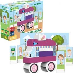 BiOBUDDi Plantaardig Bouwspeelgoed IJscokar - 27-delig -bouwsets Verkoopwinkel 550x568 2