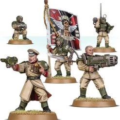 Astra Militarum - Cadian Command Squad - Warhammer -bouwsets Verkoopwinkel 550x568 6