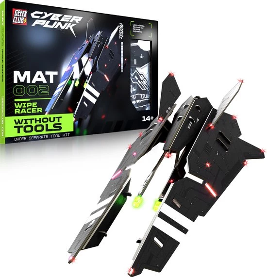 Geekclub - Wipe Racer - Excl. Tools - Solderen - Electronica 1 Geekclub - Wipe Racer - Excl. Tools - Solderen - Electronica