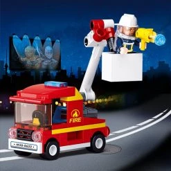 Sluban Fire: Kleine Hoogwerker (m38-b0622a) -bouwsets Verkoopwinkel 550x576 8