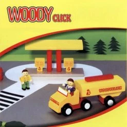 Beleduc - Woody Click Tankauto + Tankstation