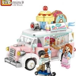 LOZ Voertuigen Food Truck No: 1738 Dessert Cart