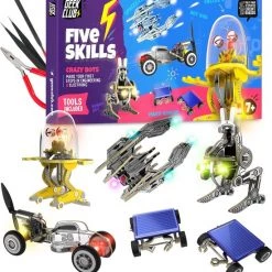 Geekclub Crazy Bots - Tools Inclusief - Electronica - Nieuw In Nederland - Bouwsets