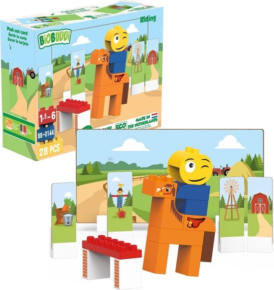 BiOBUDDi Characters Riding - 28 Delig 3 BiOBUDDi Characters Riding - 28 Delig - Afbeelding 3