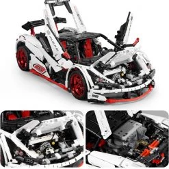 Mould King 13067 Icarus Supercar (RC) - Supercar - Compatible Met De Bekende Merken - Motoren, Accu, Afstandsbediening - Bouwset, Constructieset - 1928 Onderdelen - Mouldking 26 Mould King 13067 Icarus Supercar (RC) - Supercar - Compatible Met De Bekende Merken - Motoren, Accu, Afstandsbediening - Bouwset, Constructieset - 1928 Onderdelen - Mouldking -bouwsets Verkoopwinkel 550x585 12