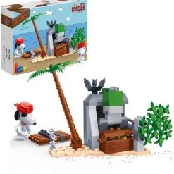 Banbao Snoopy Onbewoond Eiland-7520 7 Banbao Snoopy Onbewoond Eiland-7520 -bouwsets Verkoopwinkel 550x585 6
