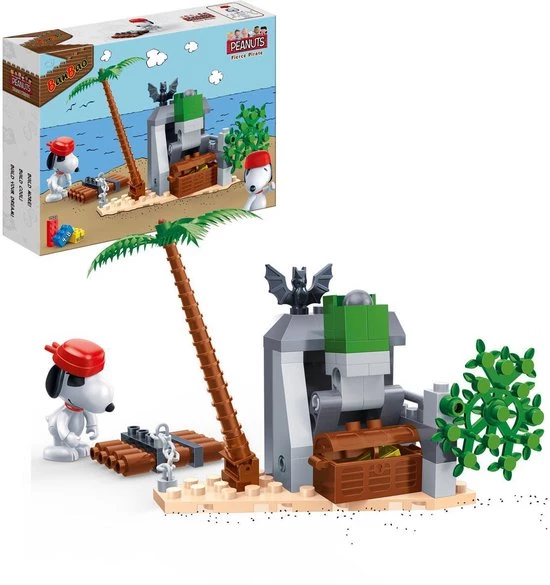 Banbao Snoopy Onbewoond Eiland-7520 3 Banbao Snoopy Onbewoond Eiland-7520 - Afbeelding 3