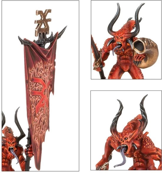 Warhammer Daemons Of Khorne - Bloodletters 9 Warhammer Daemons Of Khorne - Bloodletters - Afbeelding 9