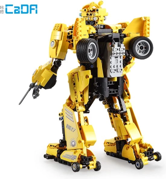 Cada B127 Emperor Beebot (2 In 1) Robot And Beetle (RC) - Cada C51029W - Compatible Met De Bekende Merken - Bouwdoos, Constructieset - Motoren, Accu, Afstandsbediening - DIY - 1124 Onderdelen 5 Cada B127 Emperor Beebot (2 In 1) Robot And Beetle (RC) - Cada C51029W - Compatible Met De Bekende Merken - Bouwdoos, Constructieset - Motoren, Accu, Afstandsbediening - DIY - 1124 Onderdelen - Afbeelding 5