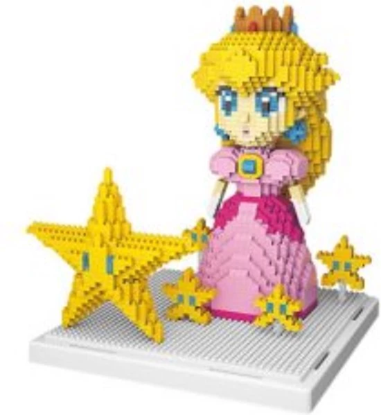 Wise Hawk Creboblocks Princess Peach 1484 Nanoblocks 1 Wise Hawk Creboblocks Princess Peach 1484 Nanoblocks