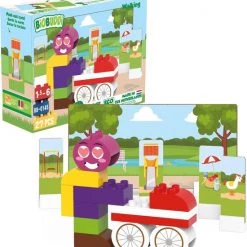 BiOBUDDi Blokkenset Wandelen Met Kinderwagen - 27 Delig -bouwsets Verkoopwinkel 550x602 2