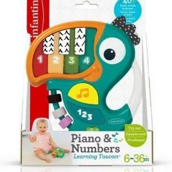 Infantino - Piano Toekan Spelen En Leren Rekenen - Activiteiten Speelgoed - - -bouwsets Verkoopwinkel 550x606 2