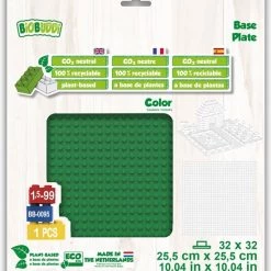 BiOBUDDi Basisplaat Groen -bouwsets Verkoopwinkel 550x610 2