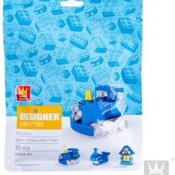 Wange Designer Creative 093-6 - Basis Constructie Trein - Dolfijn - Huisje